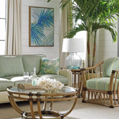 Island Time at Home: Crafting Your Tommy Bahama Living Room Oasis