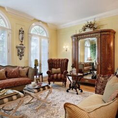 Stepping Back in Time: Crafting a Grand Victorian Living Room Oasis