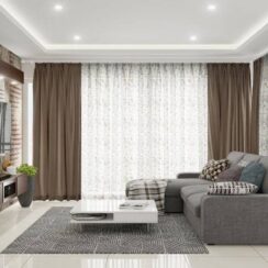 The Art of Adornment and Innovation: Modern Design Curtains for the Living Room