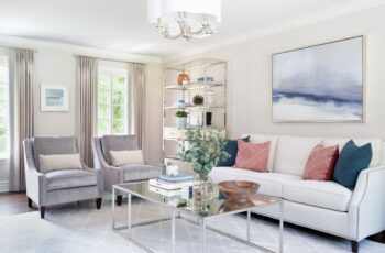 The Art of Elegant Equilibrium: Crafting a Timeless Transitional Design Living Room