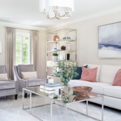 The Art of the Bridge: Crafting a Timeless Transitional Living Room