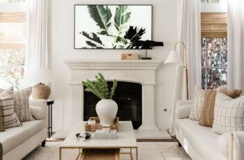 The Canvas of Calm: Mastering White-on-White Living Room Decor
