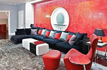 The Dynamic Duo: Mastering Red and Black in Your Living Room Decor