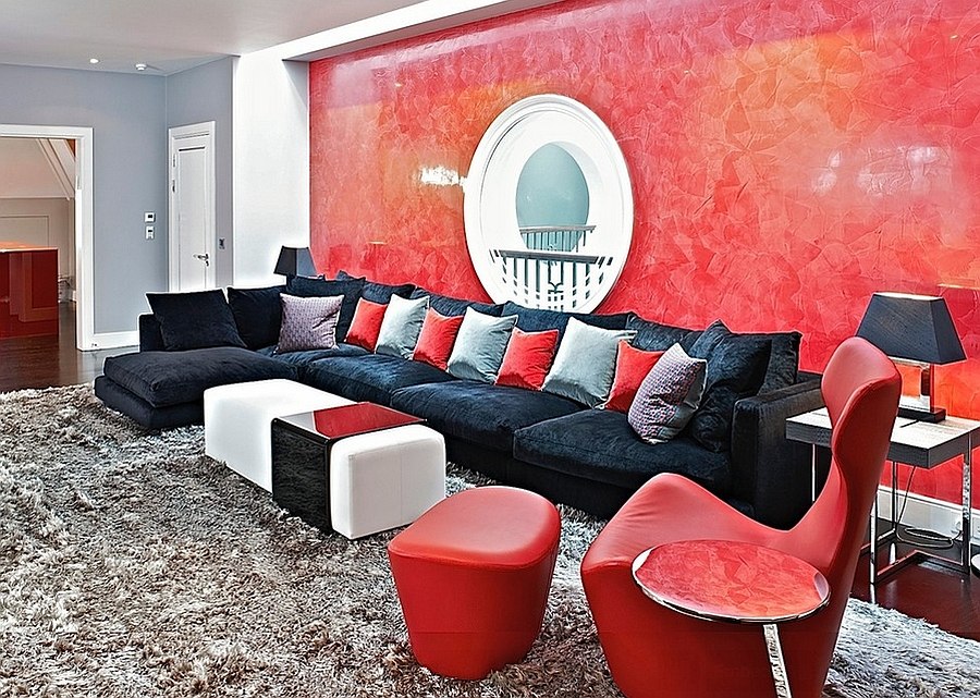 The Dynamic Duo: Mastering Red and Black in Your Living Room Decor