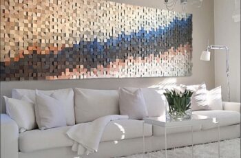 The Grand Canvas: Large Wall Decorating Ideas for a Living Room that Wows