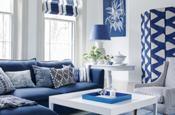 Timeless Tranquility: Mastering the Art of Blue and White Living Room Decor